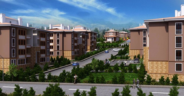 Afyon Bolvadin afet konutları